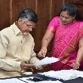 Chandrababu Naidu wishes Vangalapudi Anitha