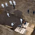 Unclaimed bodies of corona victims buried in New York Hart Island