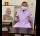 Central Minister Prakash Javadeker mask preparation video