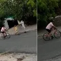 YSRCP alleges Lokesh breached lock down rules by cycling on the road