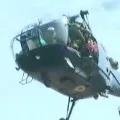 Indian Air Force aircraft showers flower petals on Hospital