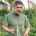 MS Dhoni Shoking Look