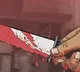 man injured wife with knife