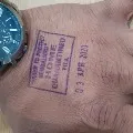 Karnataka Home quarantine stamping with indelible ink