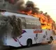 Private Travel Bus Burned in Sangareddy dist