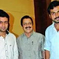 Hero Surya family donates ten lakhs to FEFSI