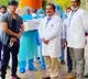 Hero Nikhil donates personal protection kits to Gandhi Hospital