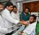 Two Youth who have completed 151 hours hunger strike were given lemon juice by Nara Lokesh