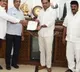 Telangana film chamber of commerce Donated 25 lakhs to Telangana CM Relief Fund