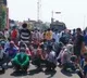 Ramagundam NTPC Migrant workers Dharna