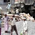 construction labour travel breaked by police