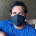 Manchu Vishnu Made a Mask With Old T Shirt