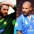 Shikhar Dhawan Strong Counter to Shahid Afridi