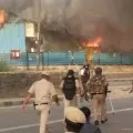 Shelter Zone Set on Fire by Inmates